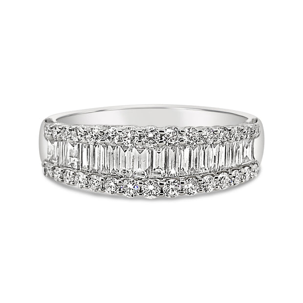 White Gold Diamond Fashion Band
