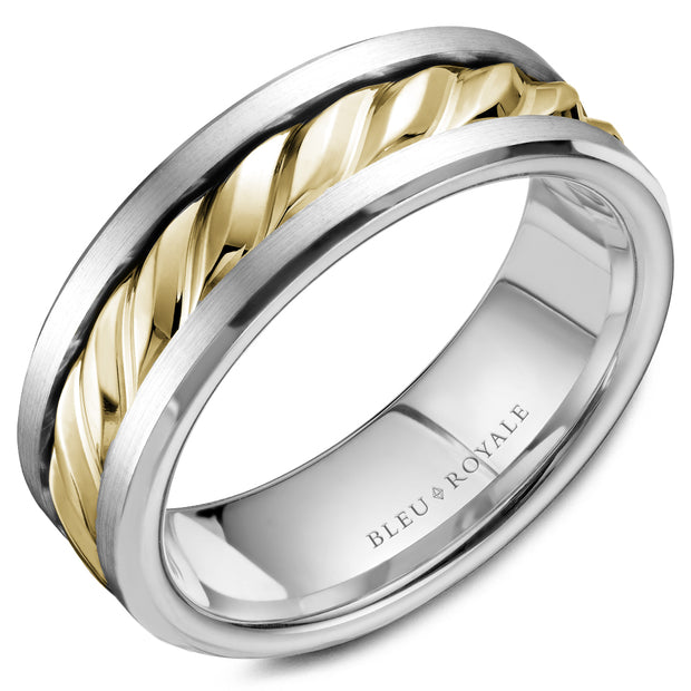 Bleu Royale "Legacy" Men's Wedding Band