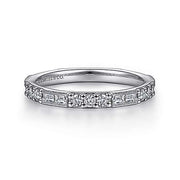 GABRIEL & CO "Stackable" Wedding Band