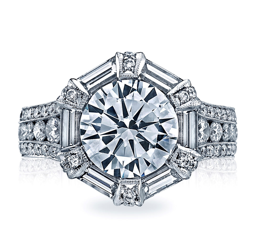 Tacori Classic Crescent RoyalT Engagement Ring Padis Jewelry