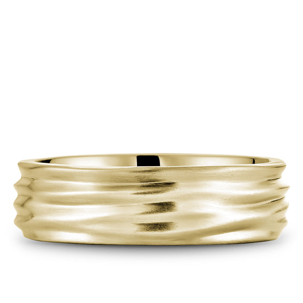Noam Carver Men's "Brdal" Wedding Band