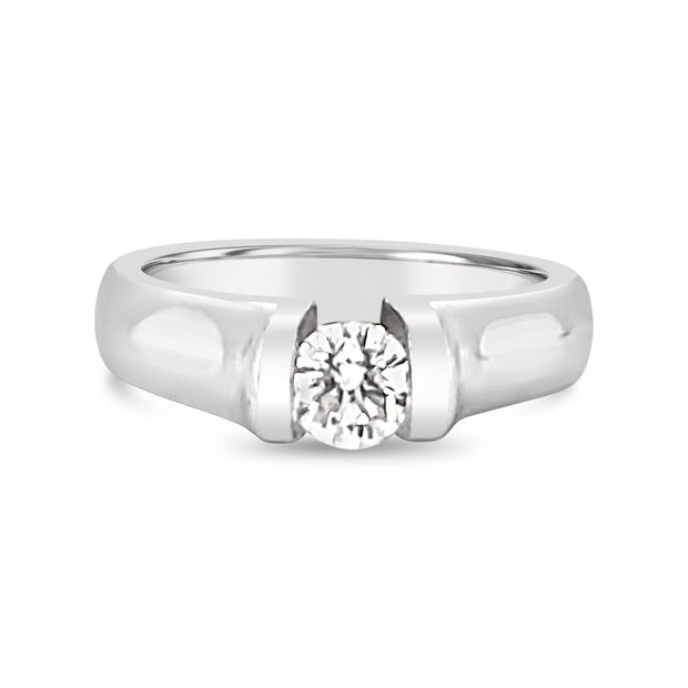 Forevermark Platinum Diamond Solitaire Engagement Ring