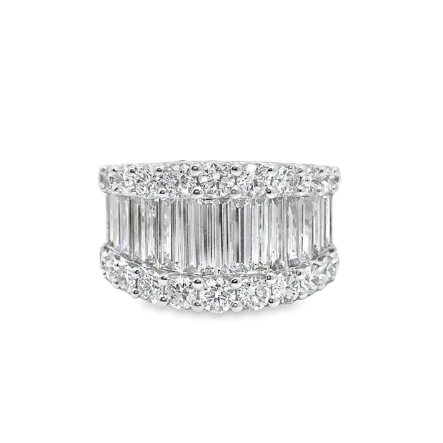 White Gold Diamond Fashion Ring