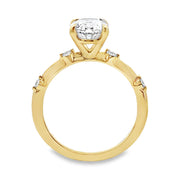 GABRIEL & CO "Contemporary" Engagement Ring