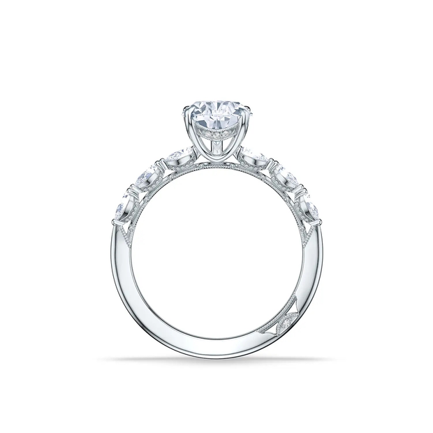 Tacori "Sculpted Crescent" Engagement Ring