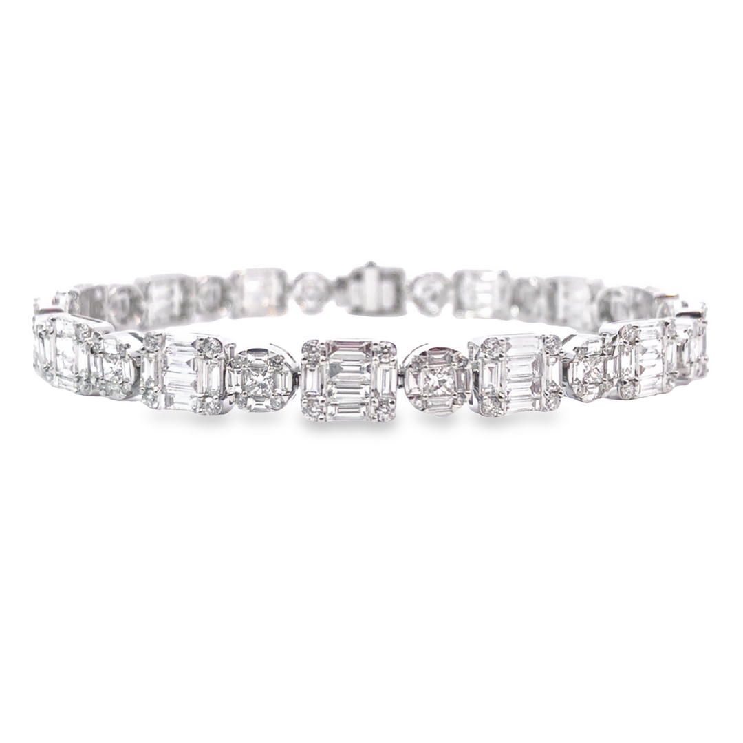 Diamond style bracelet clearance