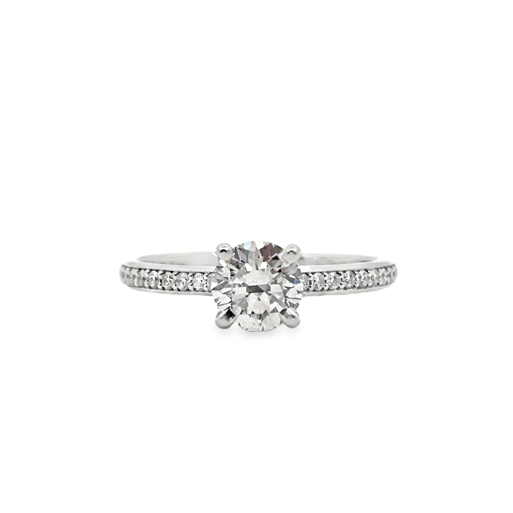 Lab Grown White Gold Diamond Engagement Ring Padis Jewelry