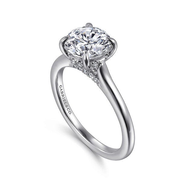 GABRIEL & CO "Classic" Engagement Ring