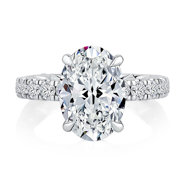 A. JAFFE Diamond Engagement Ring