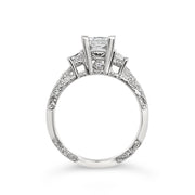 Michael Beaudry Three Stone Engagement Ring