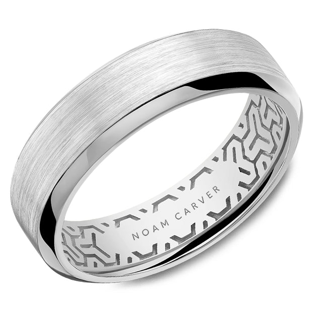 Noam Carver Men's "Bridal" Wedding Band