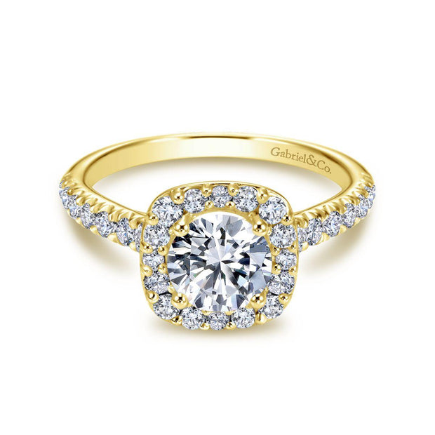 GABRIEL & CO "Classic" Engagement Ring