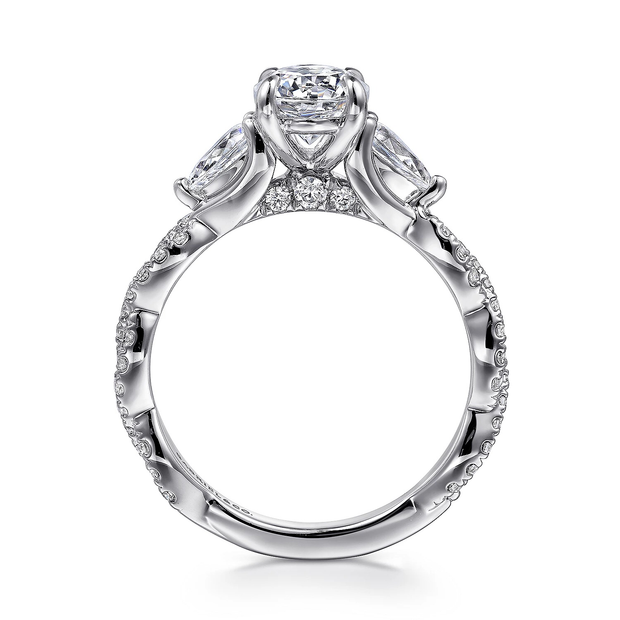 GABRIEL & CO "Classic" Engagement Ring