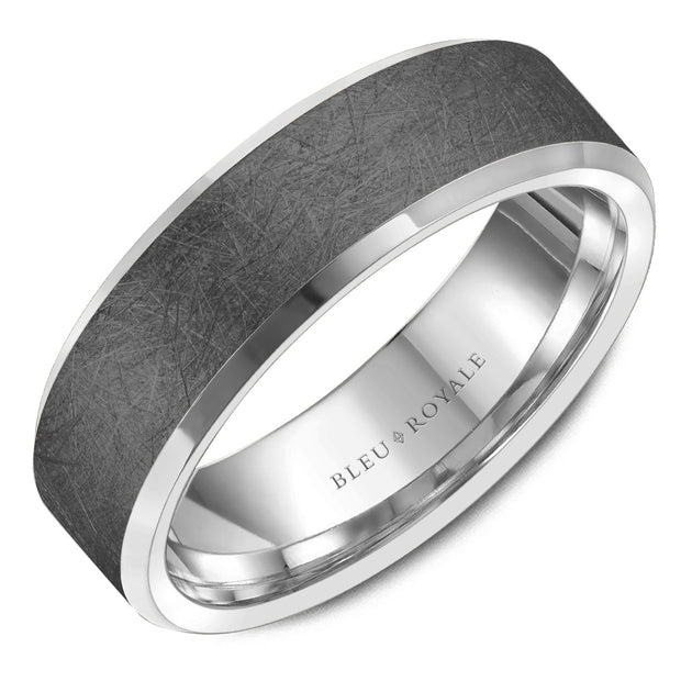 Bleu Royale "Tantalum" Men's Wedding Band