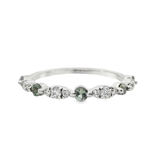 IMAGINE Alexandrite and Diamond Wedding Band