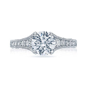 Tacori "Reverse Crescent" Engagement Ring
