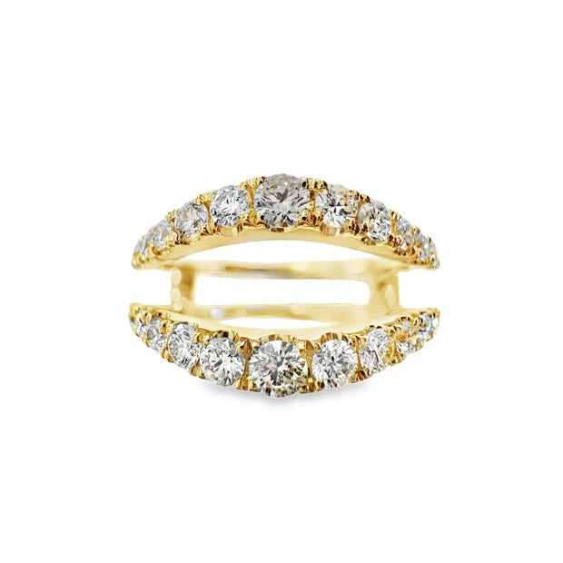 Yellow Gold Diamond Ring Enhancer