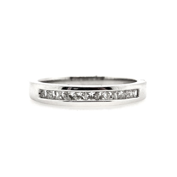 White Gold Diamond Wedding Band