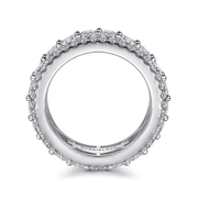 GABRIEL & CO "Contemporary" Eternity Band