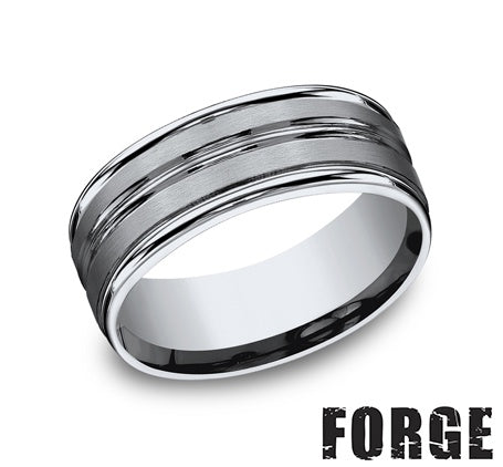 Benchmark Titanium Men's Wedding Band