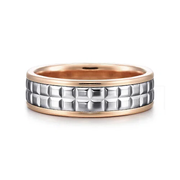 GABRIEL & CO "Signature" Men's Wedding Band