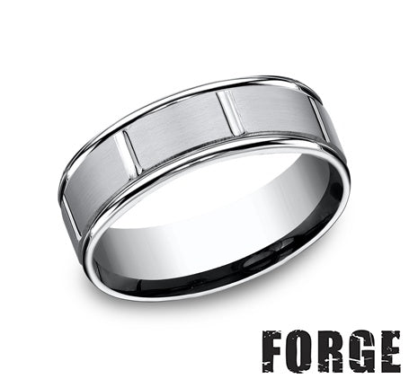 Benchmark Cobalt Men's Wedding Band