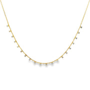 Yellow Gold Diamond Fashion Necklace