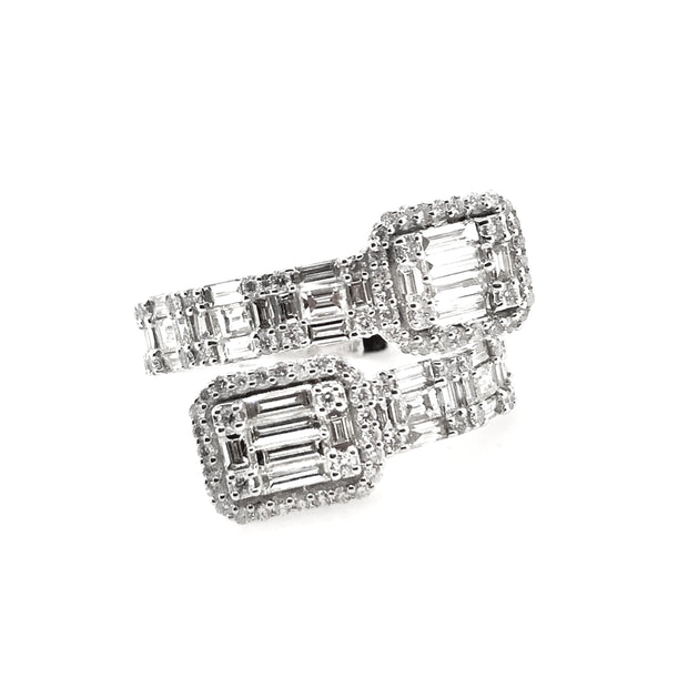 White Gold Diamond Fashion Ring