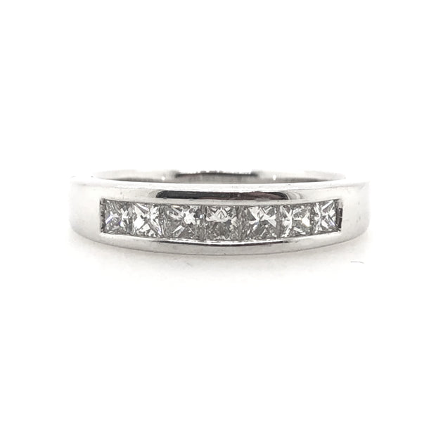 Platinum Diamond Wedding Band