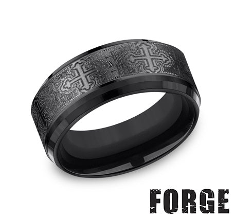 Benchmark Titanium Men's Wedding Band