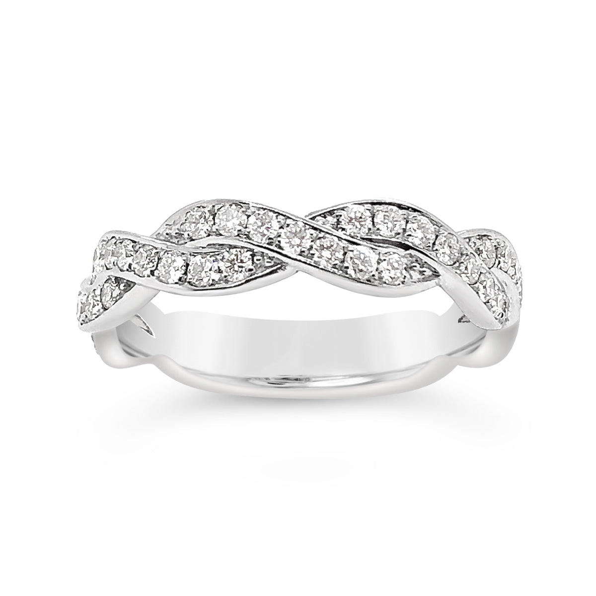 Forevermark White Gold Diamond Wedding Band