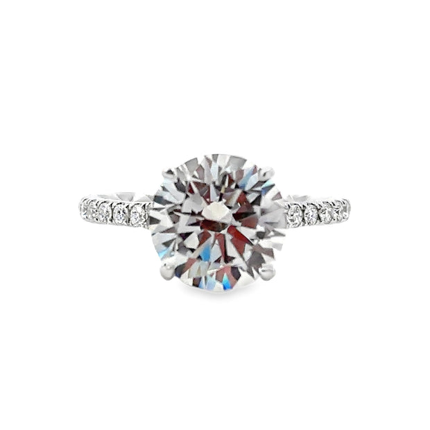 A. JAFFE Diamond Engagement Ring