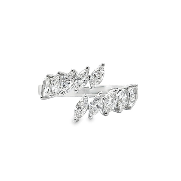 White Gold Diamond Fashion Ring
