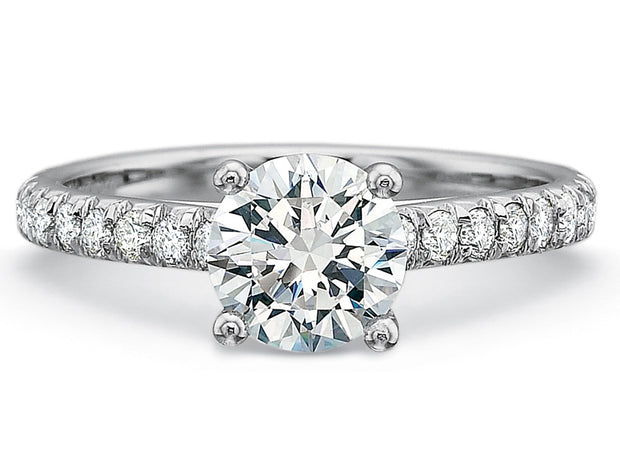 Precision Set "New Aire" Engagement Ring