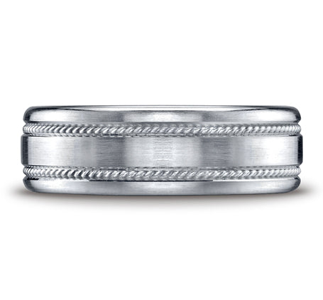 Benchmark Palladium Men's Wedding Band