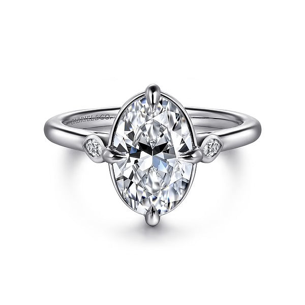 GABRIEL & CO "Contemporary" Engagement Ring