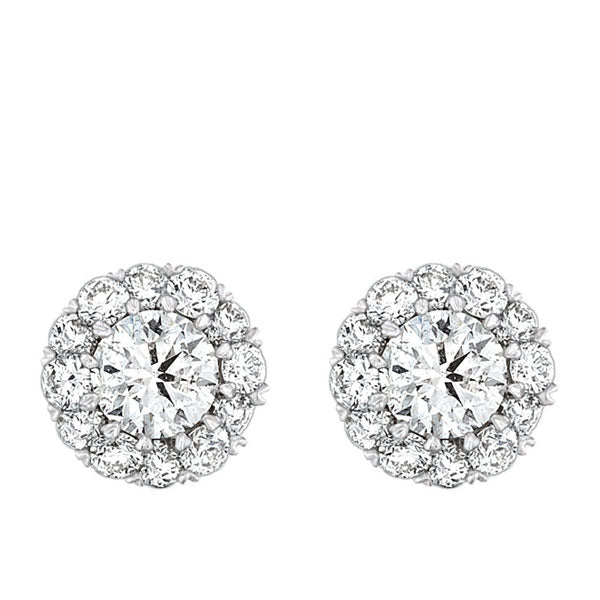 White Gold Diamond Earring Jackets