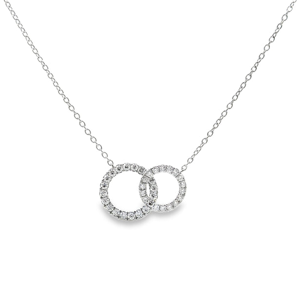 White Gold Diamond Fashion Necklace