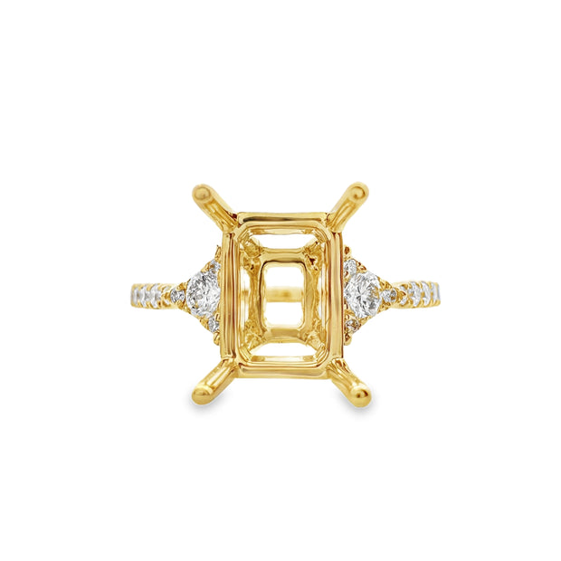 Yellow Gold Diamond Engagement Ring