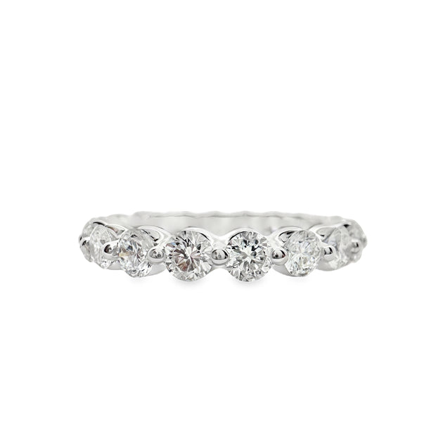 IMAGINE Lab Grown White Gold Diamond Eternity Band