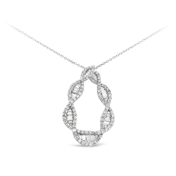 White Gold Diamond Fashion Pendant