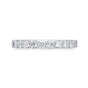 Memoire "Petite Prong" Diamond Wedding Band