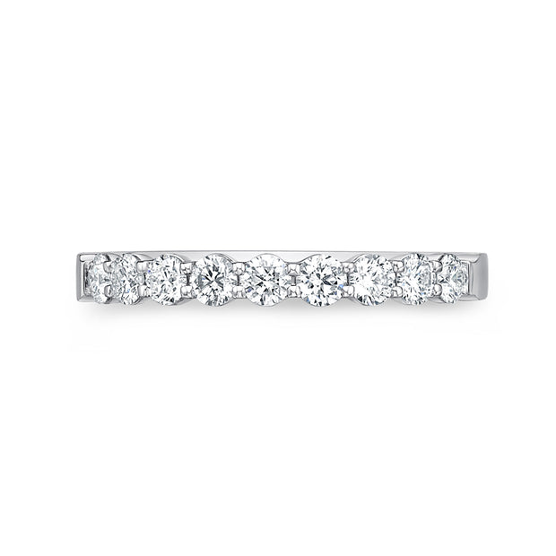 Memoire "Petite Prong" Diamond Wedding Band