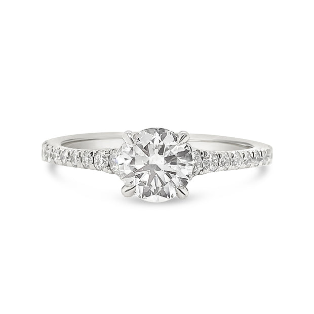 Forevermark Platinum Diamond Engagement Ring