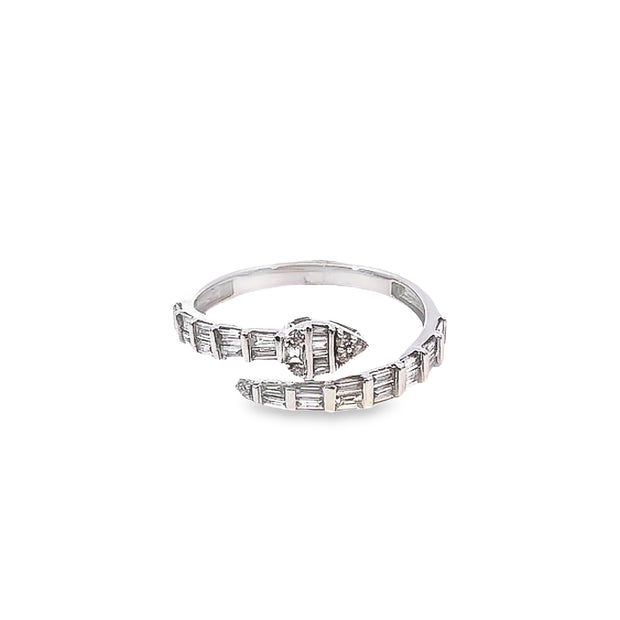 White Gold Diamond Fashion Ring
