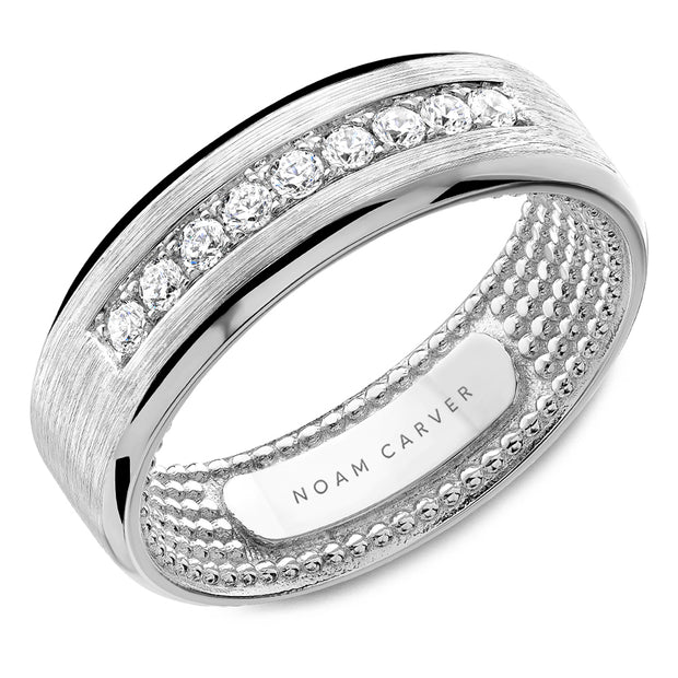 Noam Carver Men's "Bridal" Wedding Band