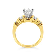 Yellow Gold Diamond Engagement Ring