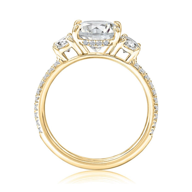 A. JAFFE Diamond Engagement Ring
