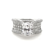 White Gold Diamond Engagement Ring