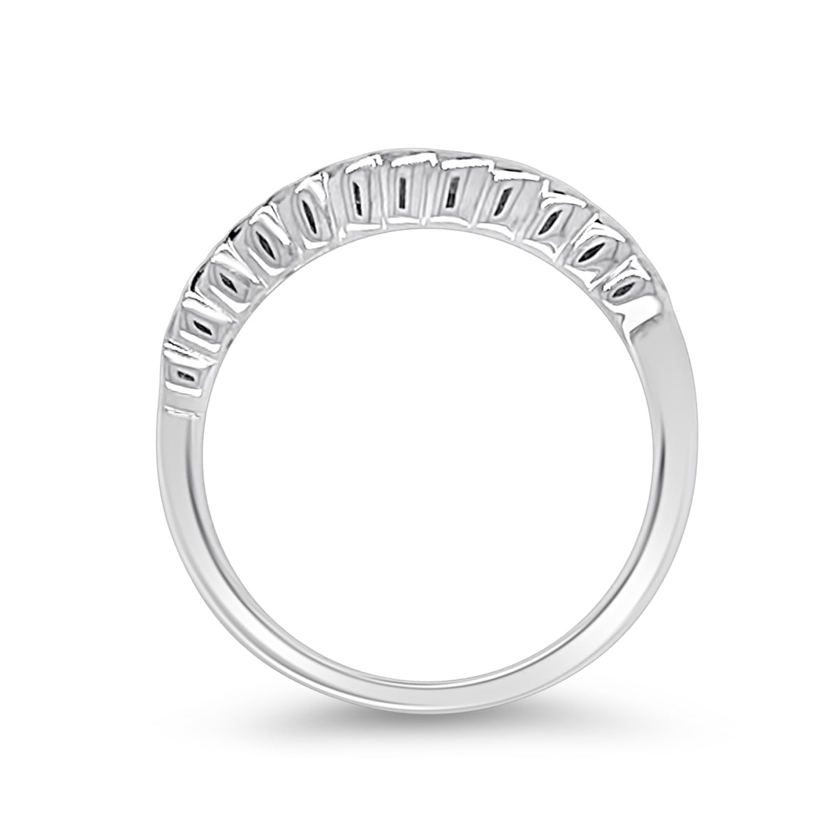 White Gold Diamond Wedding Band